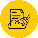 Clean property listing icon