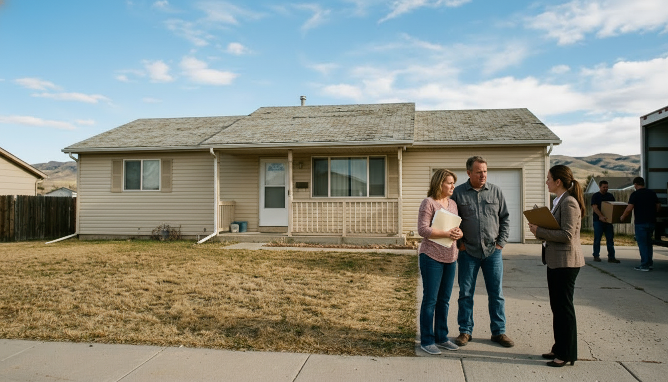 Wyoming couple selling fixer home for cash